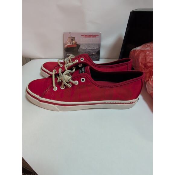 Sperry Jaws Movie 7 Shoes Box Red celebrate 50th anniv!!! - Picture 7 of 16